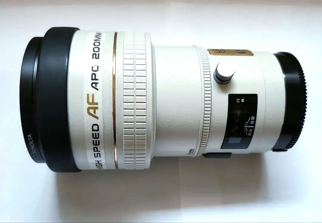 MINOLTAハイスピード AF APO 200mm レンズF2.8