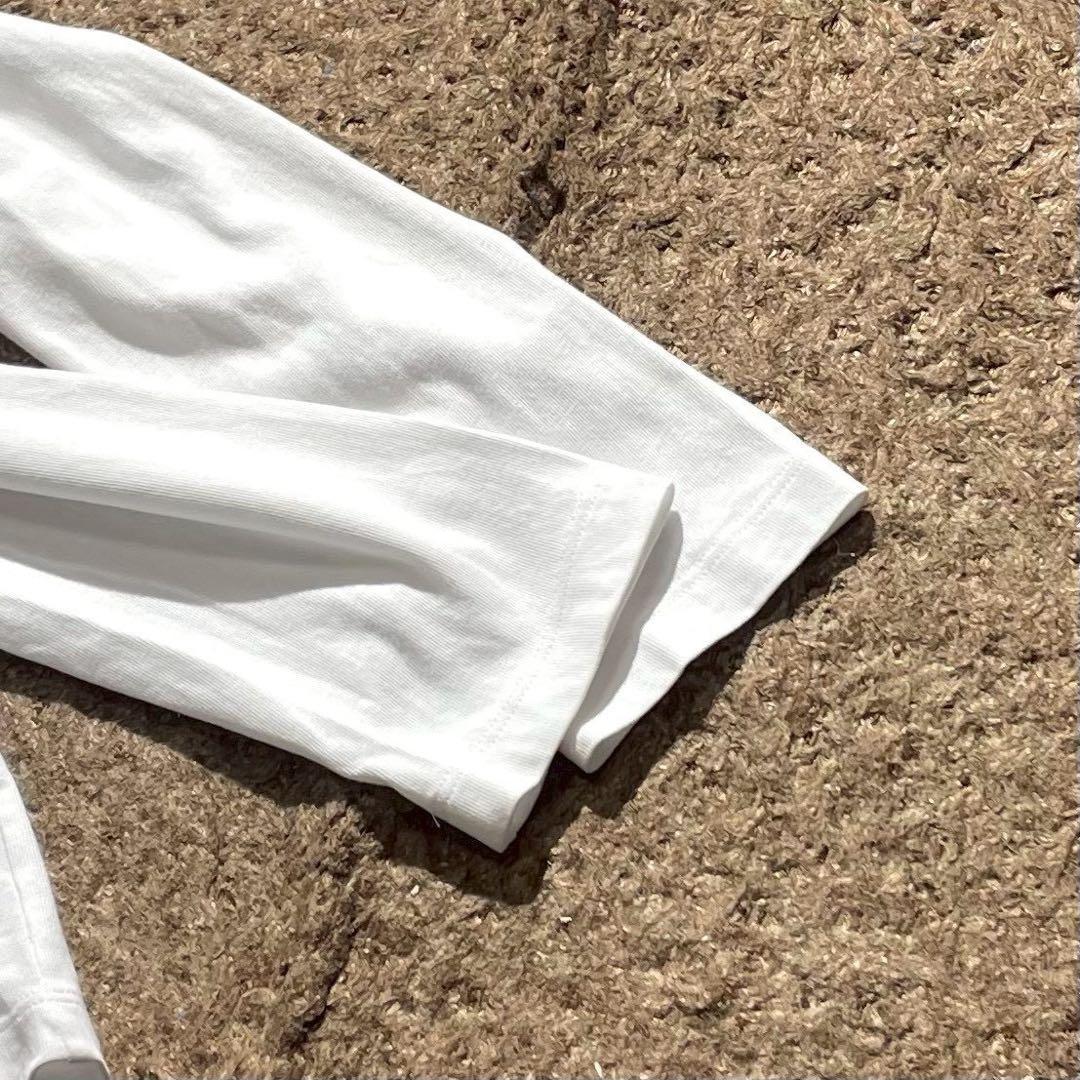 美品✨MONCLER ロンT ペイズリー柄ロゴ ワッペン T−SHIRT 長袖