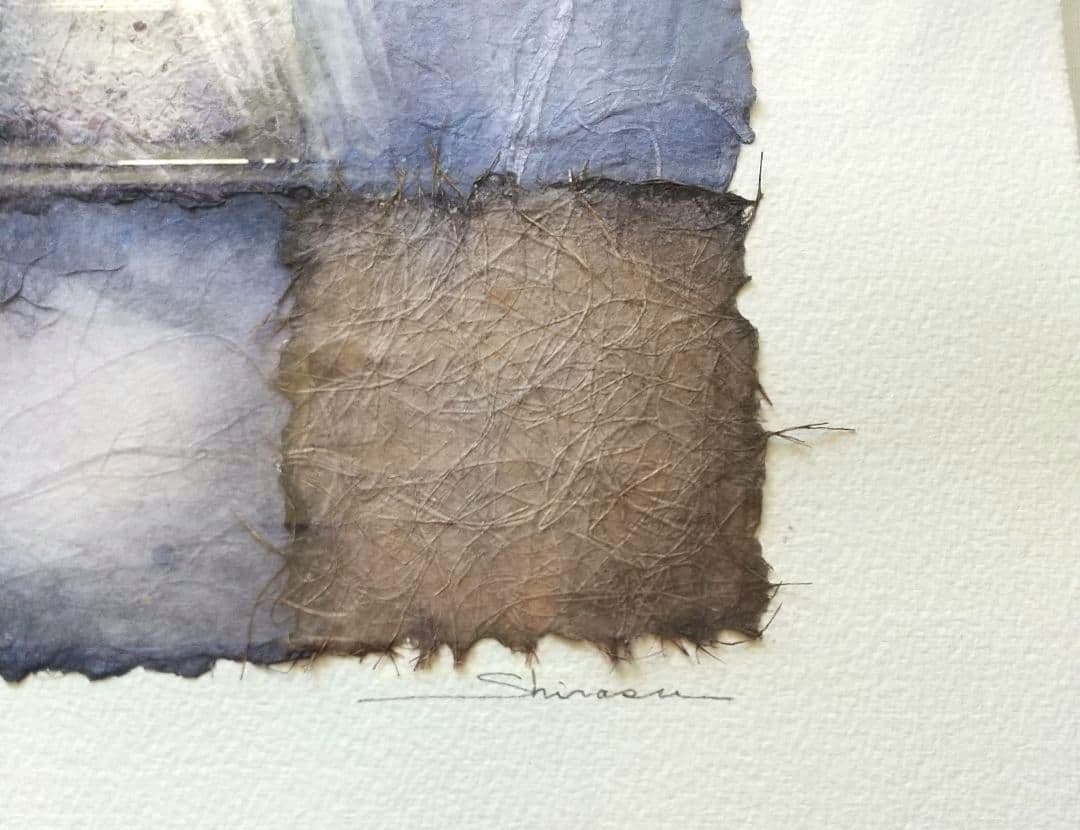 絵画 monotype Shirasu 高島屋