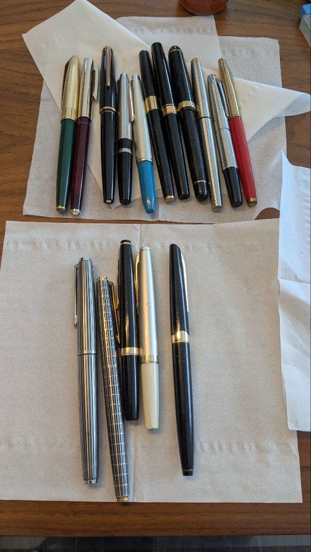 万年筆コレクション　まとめて　k18 5本　k14 11本 無名4本　計20本