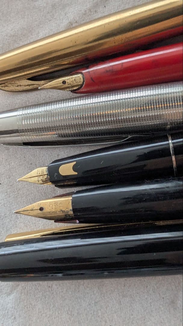 万年筆コレクション　まとめて　k18 5本　k14 11本 無名4本　計20本