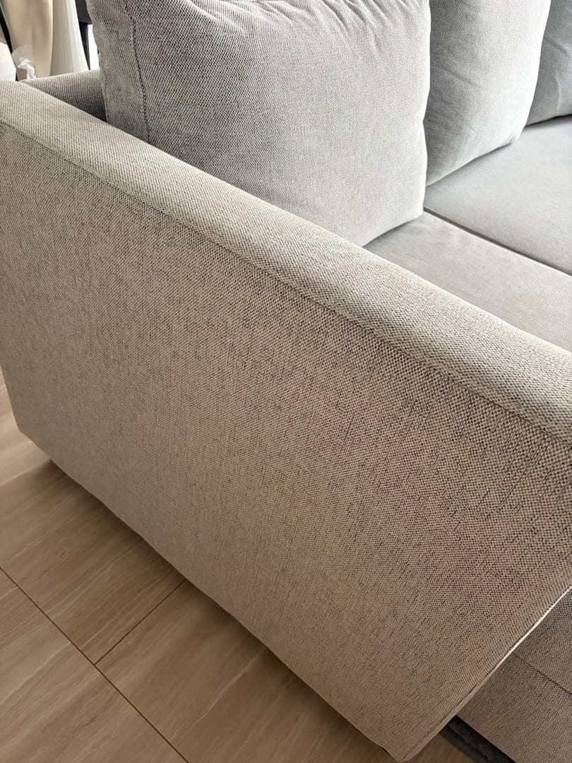 ニトリ　ノアーク　カウチソファー　3人掛け　ソファベッド　収納