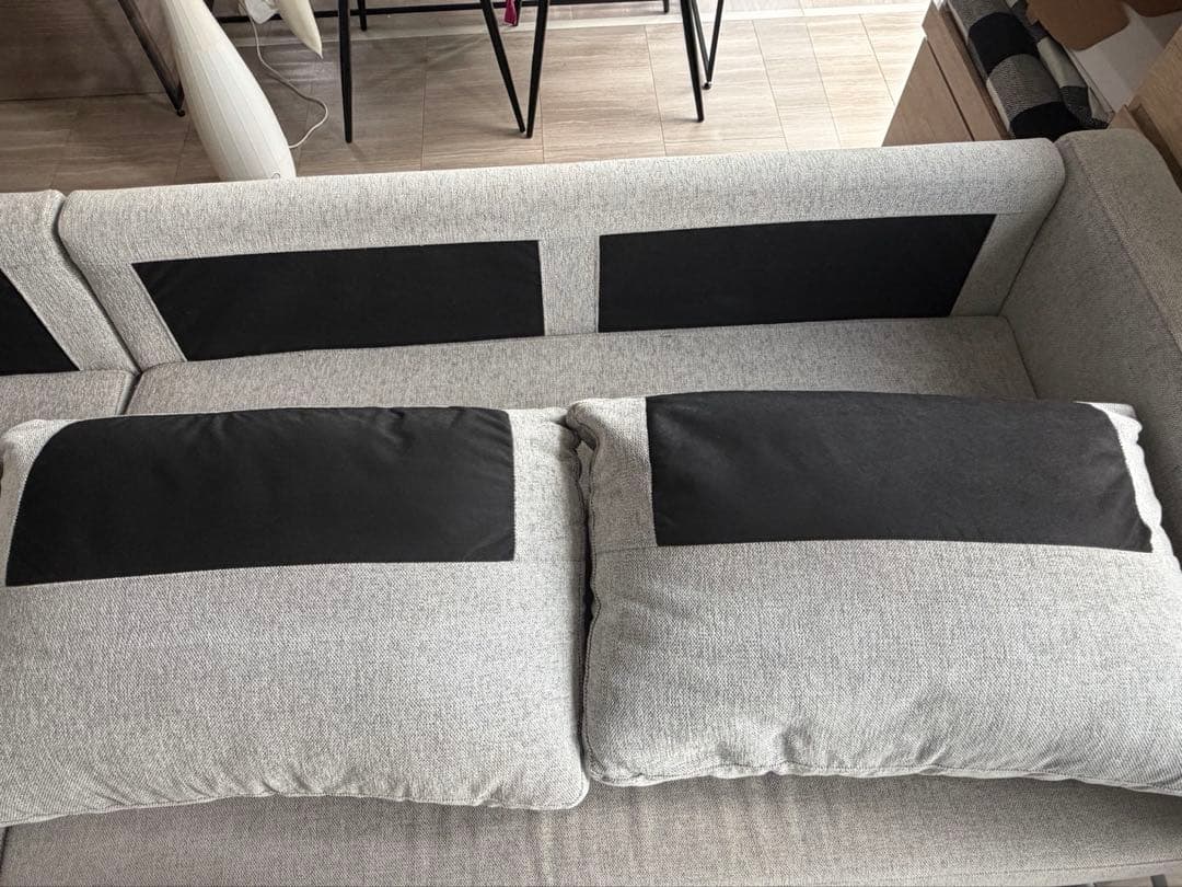 ニトリ　ノアーク　カウチソファー　3人掛け　ソファベッド　収納