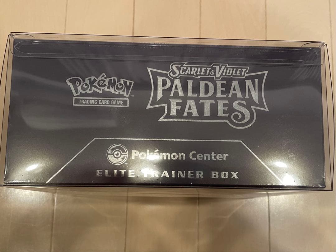 ポケモンセンター Elite trainer box PALDEAN FATES