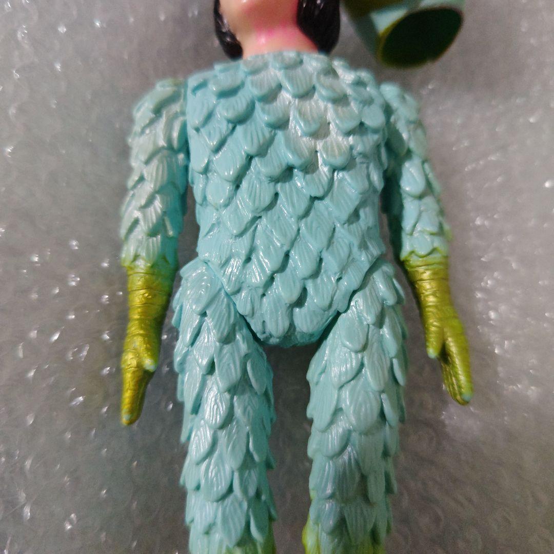 変身忍者嵐　パチ　ソフビ　面取れ　26cm　現状品