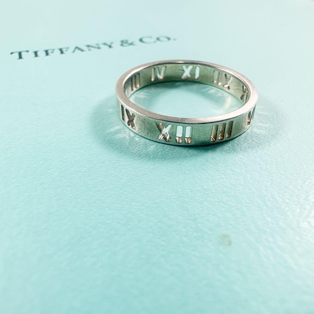 TIFFANY&Co ティファニー リング 指輪 アトラス オープン 15号 銀
