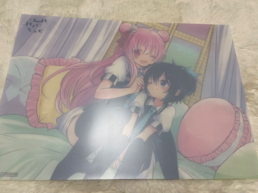 ハッピーシュガーライフ　Blu-ray早期予約特典A3クリアポスター