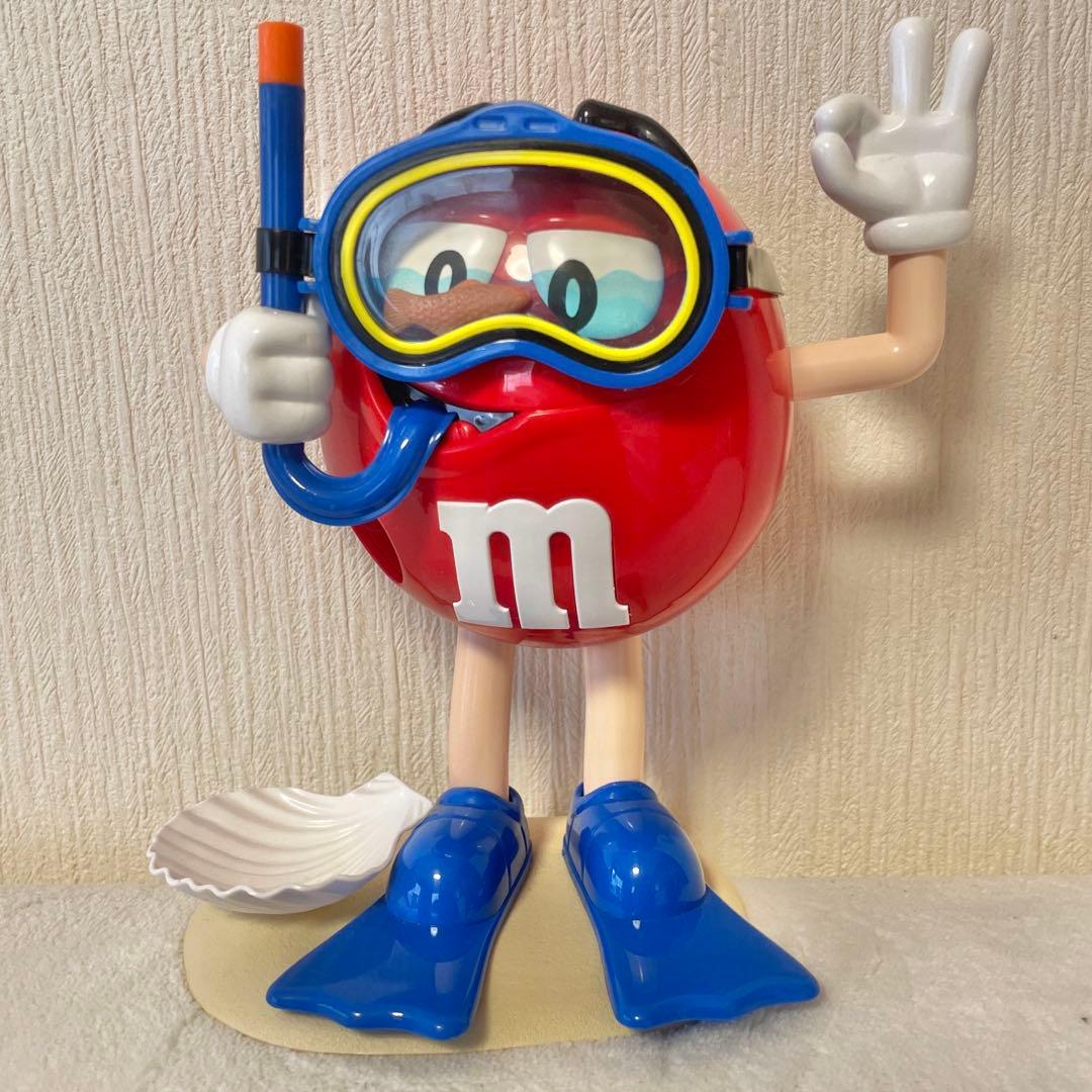 M&M's エムアンドエムズ チョコレートディスペンサー イエロー レッド