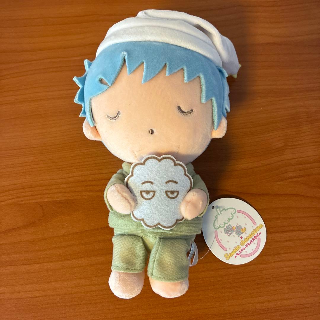 銀魂×サンリオ　坂田銀時　むにゅぐるみ　おやすみ柄