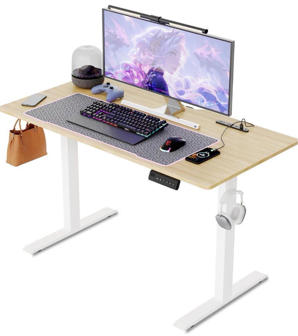 昇降式デスク ゲーミングデスク PCデスク 静音 電動デスク