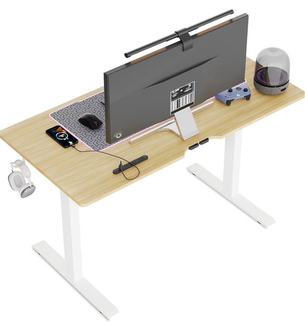 昇降式デスク ゲーミングデスク PCデスク 静音 電動デスク