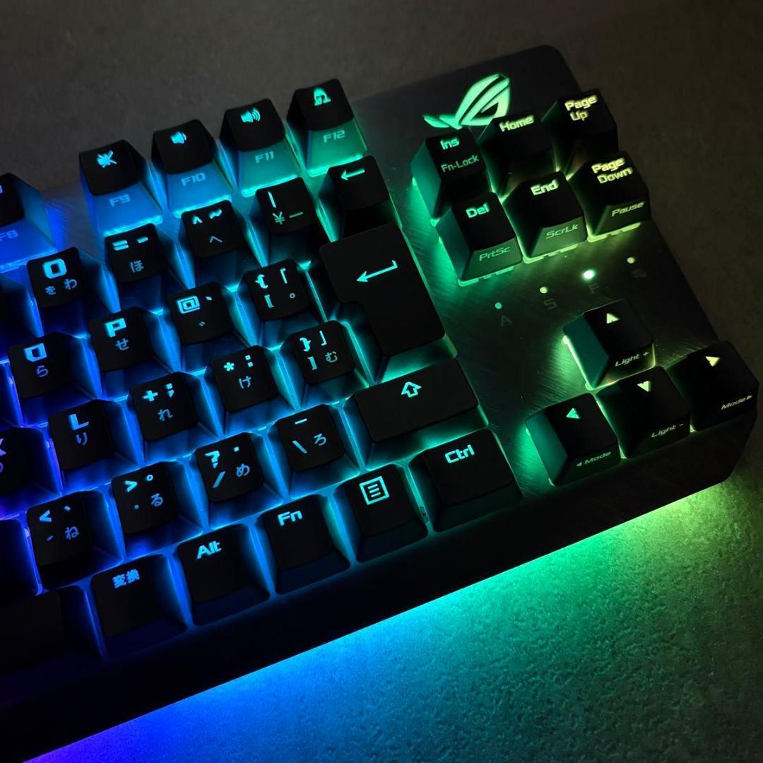 キーボード ASUS ROG Strix Scope TKL & KerisWireless