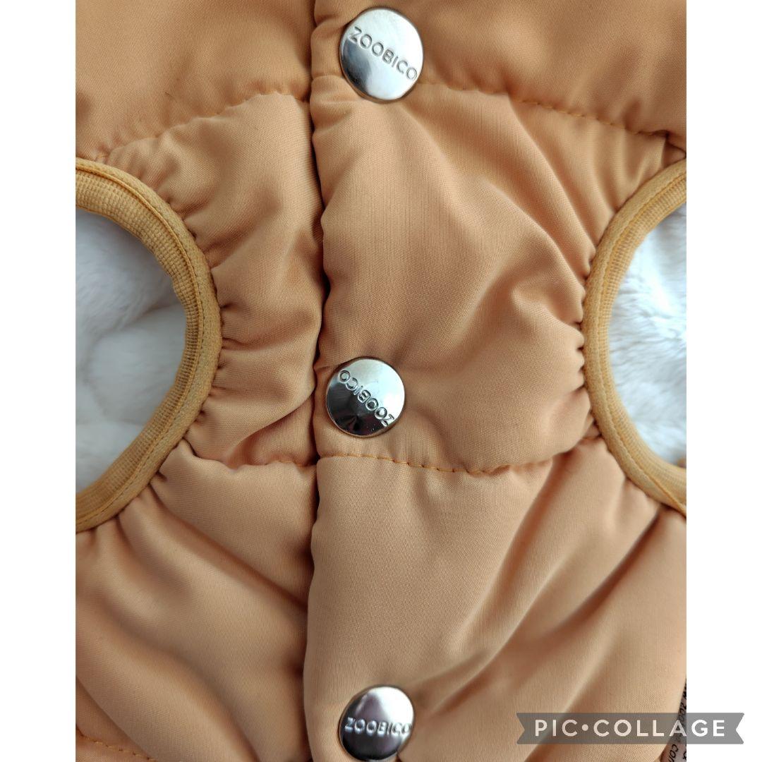 犬服　鎌倉ドック　裏ボア　ダウンベスト　zoobico　ラディカ