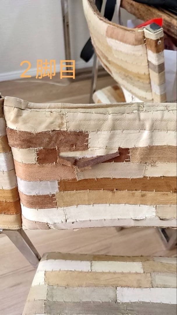 【大阪市内引取限定】 ASPLUND 古材ダイニングテーブル＋椅子3脚