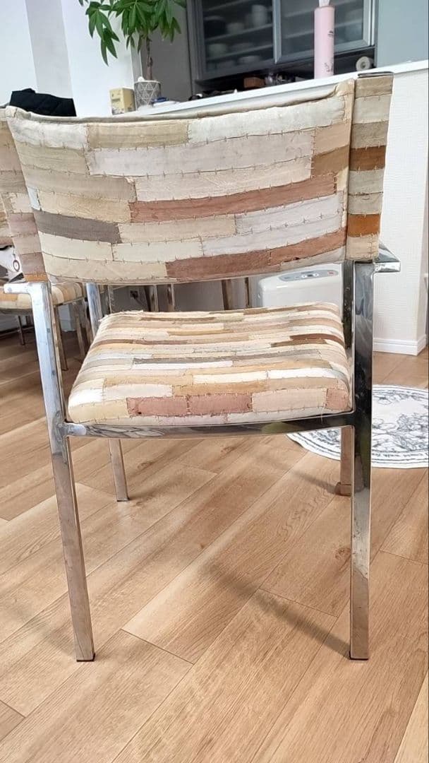 【大阪市内引取限定】 ASPLUND 古材ダイニングテーブル＋椅子3脚