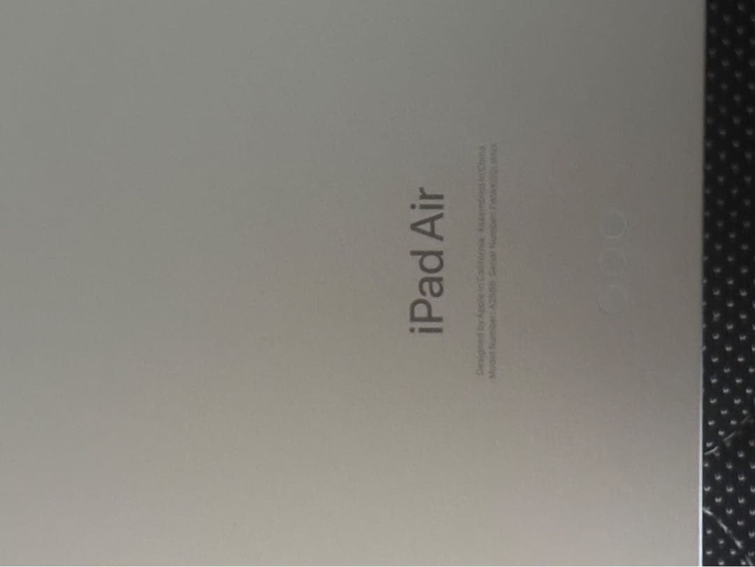 Apple iPad air 第5世代 256gb wi-fiモデル 100%