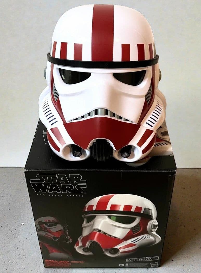 ★ハズブロ ショック トルーパー ブラックシリーズ ヘルメット スターウォーズ