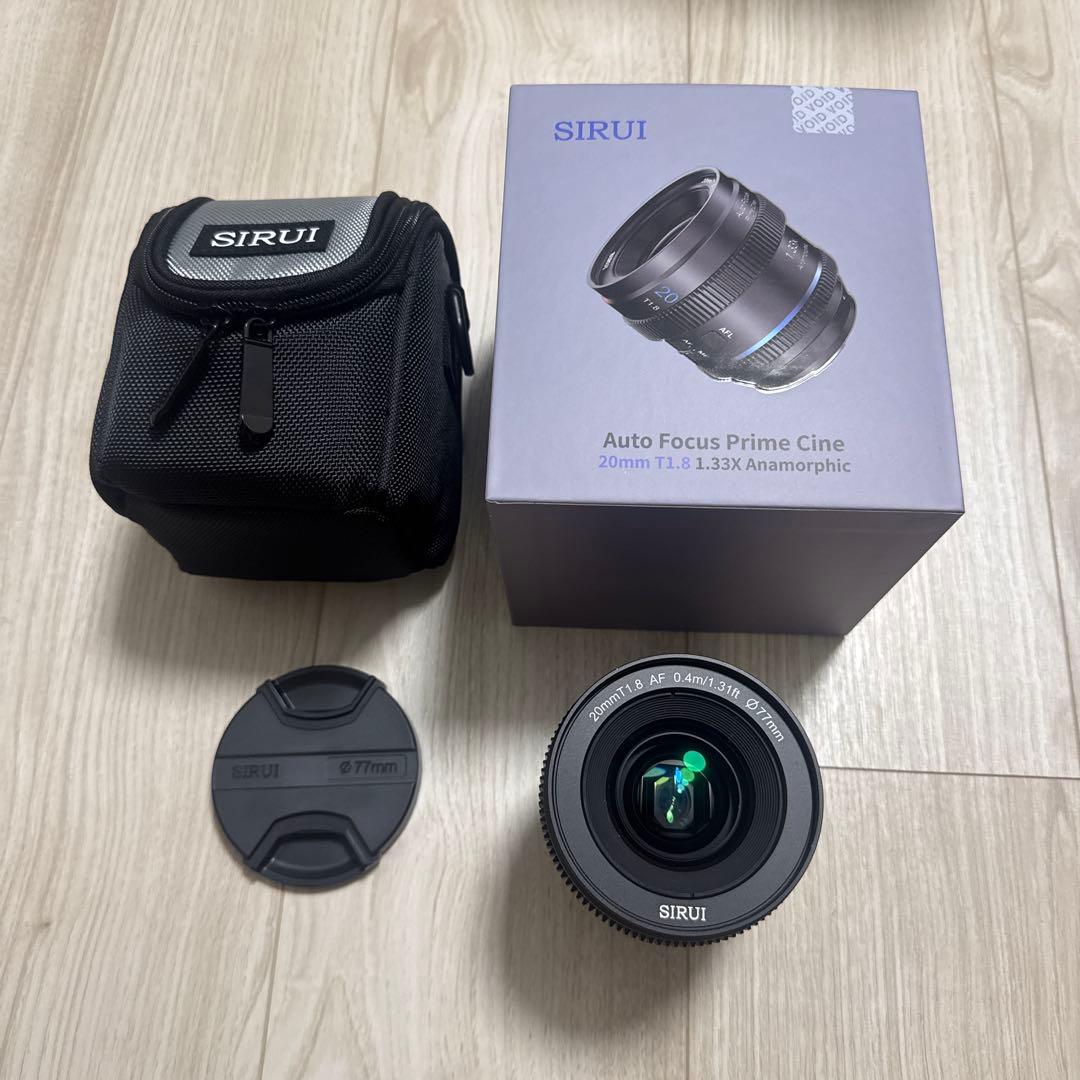 SIRUI 20mm F1.8 1.33x Lマウント