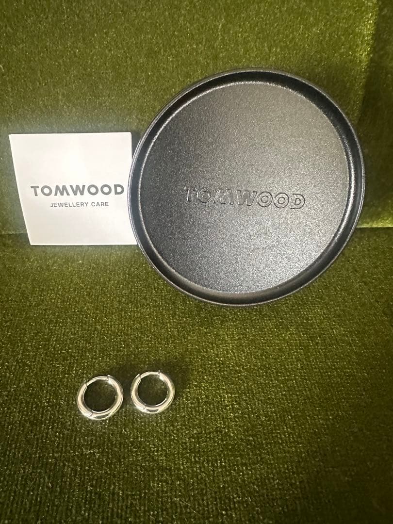 TOMWOOD シルバー フープピアス