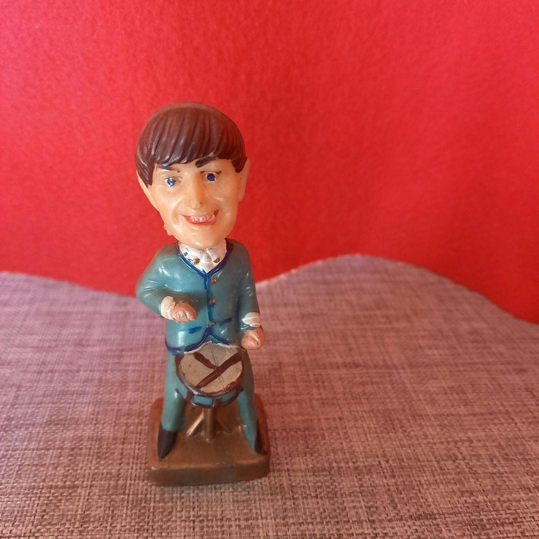 ビートルズ フィギュア 4体セット　古い当時物　　首ふり人形