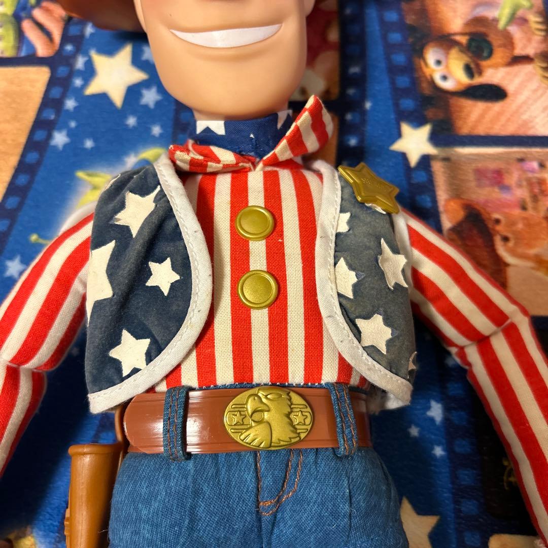 希少★星条旗 ウッディ ヴィンテージフィギュア ジャンク品