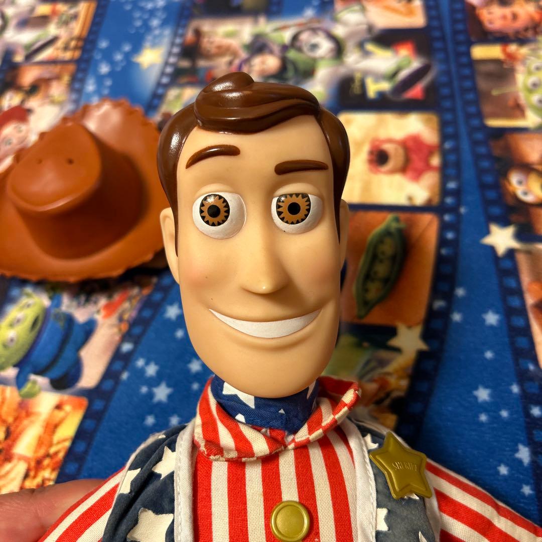 希少★星条旗 ウッディ ヴィンテージフィギュア ジャンク品