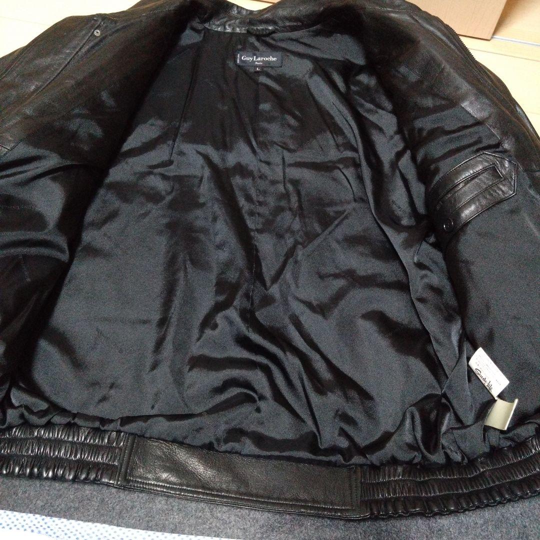 羊革レザージャケット メンズL ライダース ギラロッシュ 柔らかい日本製
