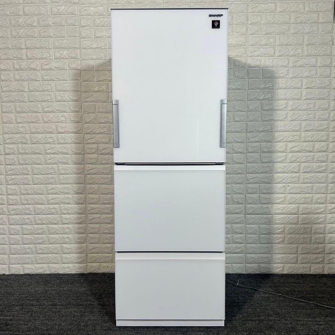 SHARP 冷蔵庫 SJ-GW36E-W 356L 美品 I039