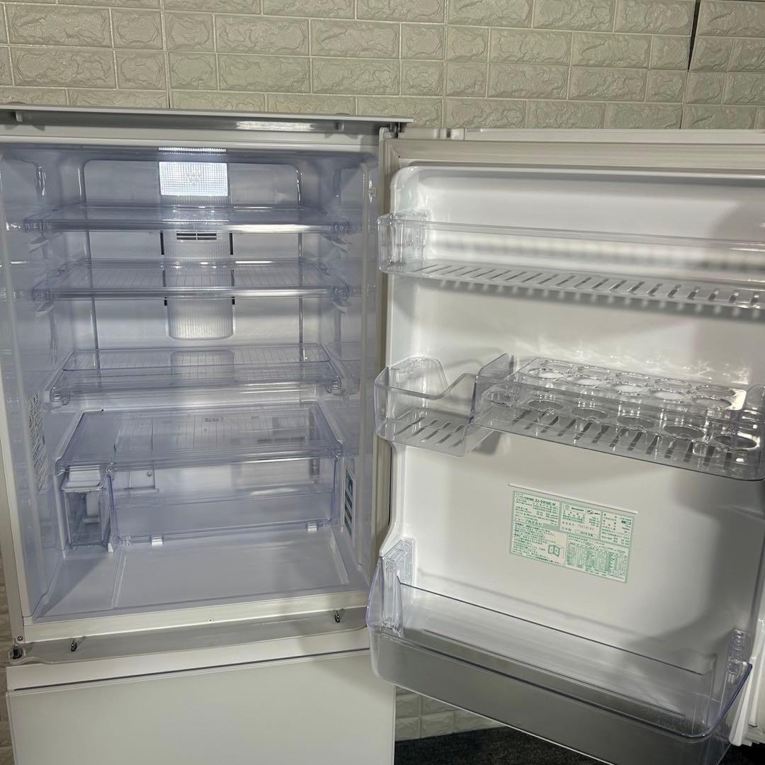 SHARP 冷蔵庫 SJ-GW36E-W 356L 美品 I039