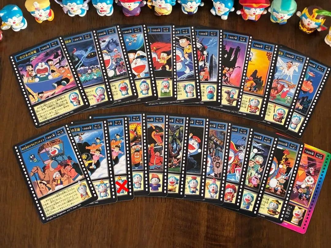 ドラえもんがいっぱい　コレクション　全22種 フィギュア　カード　映画レア箱無し