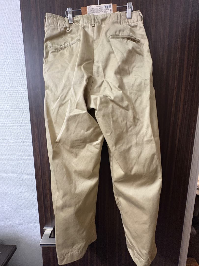 オアスロウ　VINTAGE FIT ARMY TROUSERS　1（S）