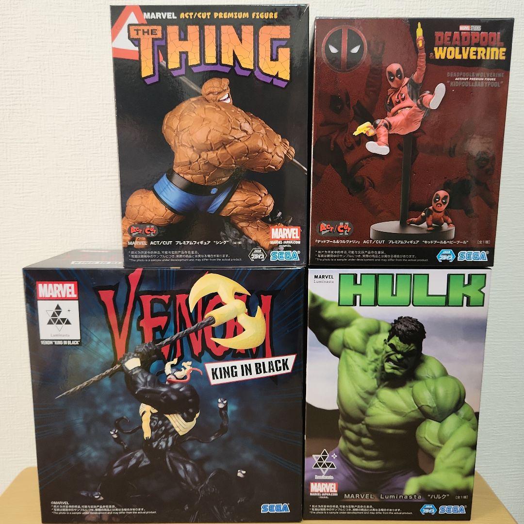 MARVEL マーベル　プレミアム　フィギュア　まとめ売り　ヒーロー　アメコミ