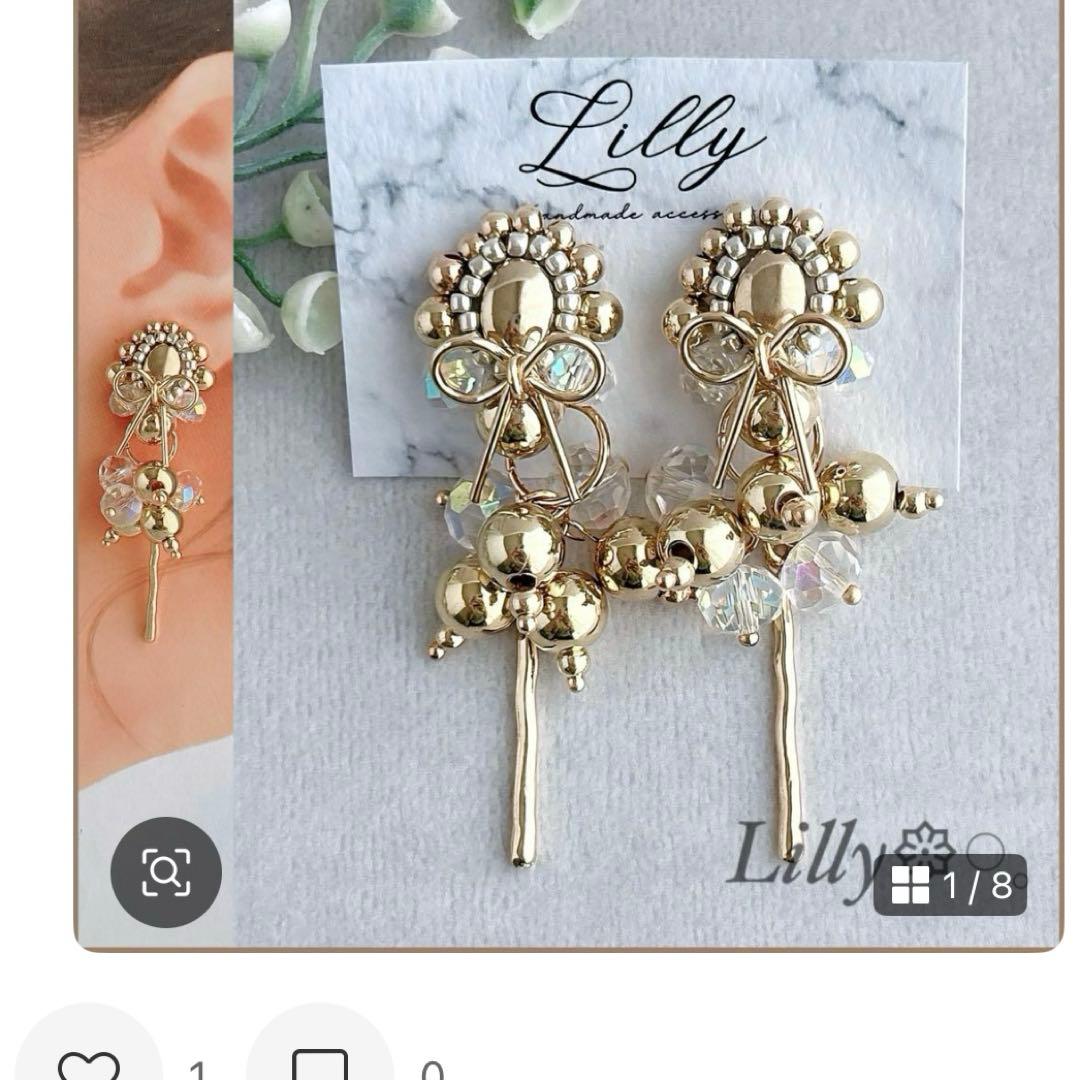 蝶バネイヤリング サージカルステンレス メルカリ便 22日まで