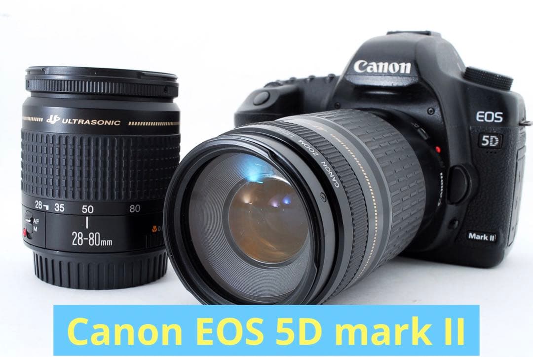 Canon EOS 5D Mark II 標準&望遠ダブルレンズセット