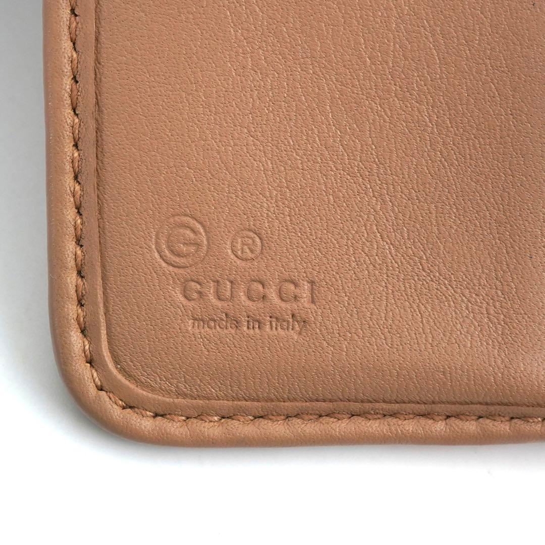 ✨未使用展示品　GUCCI ミニ財布　マイクロGG インターロッキング　ベージュ