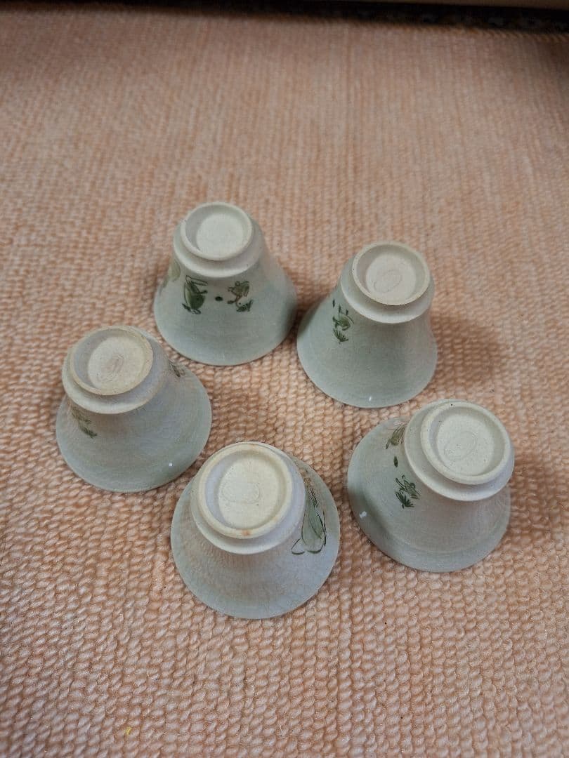 虫明焼、森　香泉、煎茶器セット