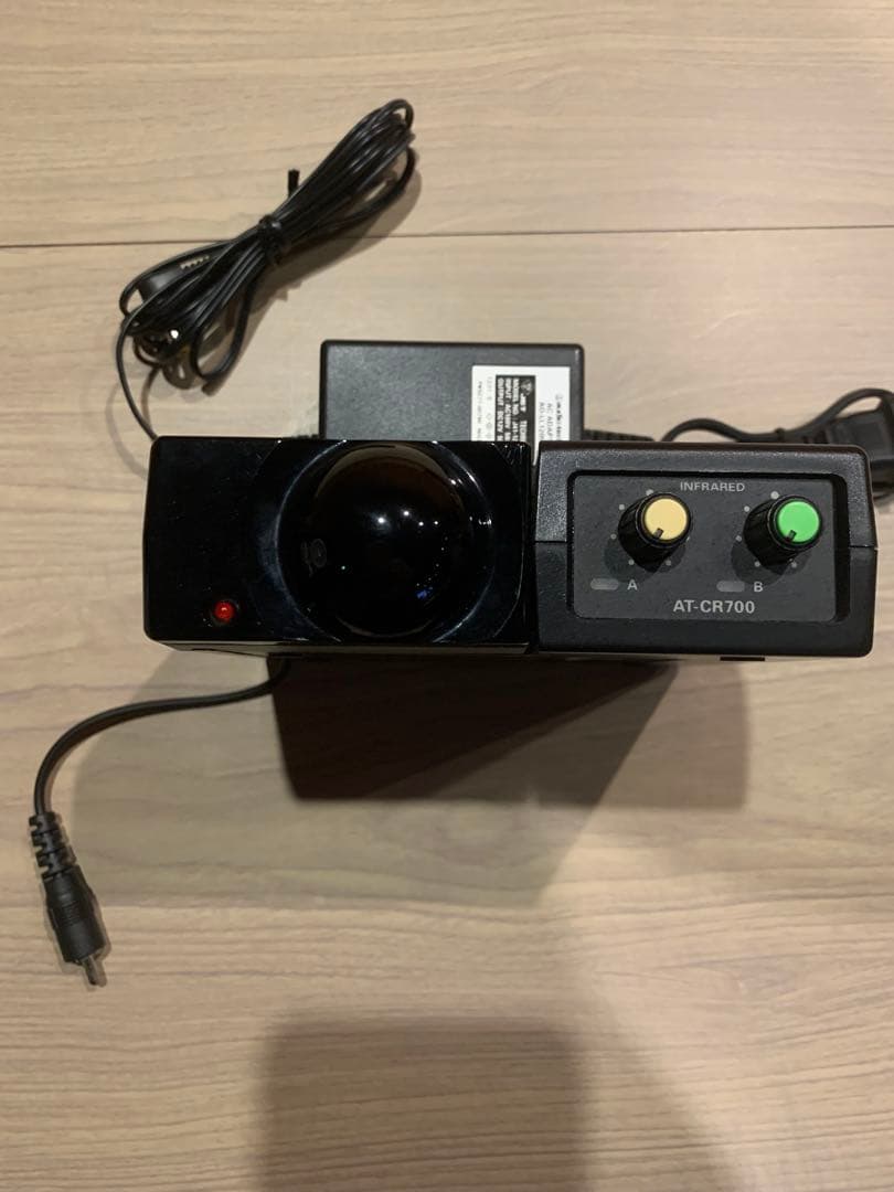 オーディオテクニカ 赤外線 ワイヤレス マイク セット 充電池4本を含む