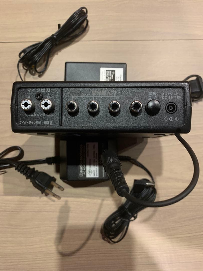 オーディオテクニカ 赤外線 ワイヤレス マイク セット 充電池4本を含む