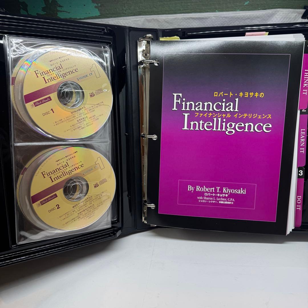 269＊■financial　intelligence　ロバートキヨサキ　DVD
