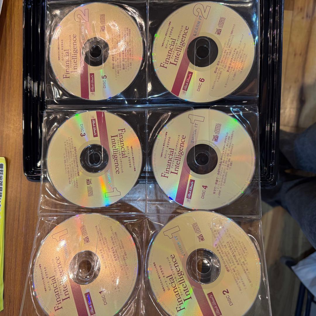 269＊■financial　intelligence　ロバートキヨサキ　DVD