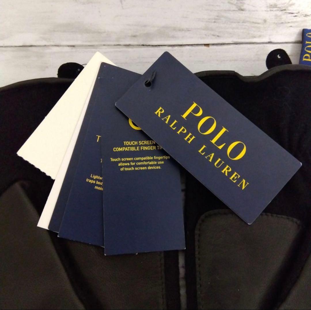 未使用品 箱付き Polo by Ralph Lauren レザーグローブ 手袋