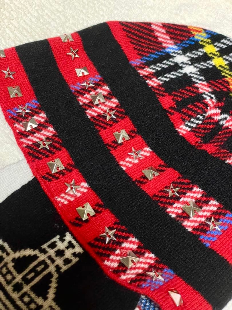 1*可様 VivienneWestwoodxPalaceビーニーORBred t