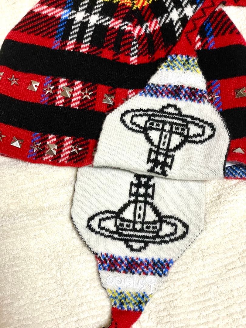 1*可様 VivienneWestwoodxPalaceビーニーORBred t