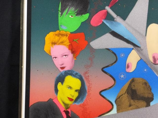 横尾忠則　直筆サイン『La ChapelleLand』シルクスクリーン1010H