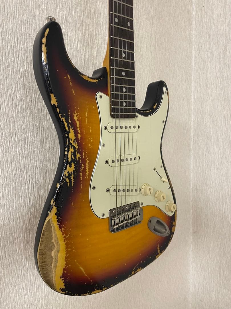 ストラトキャスター　サンバースト　ヘビーレリック　⭐️最終値下げ‼️ 来週出品停止‼️