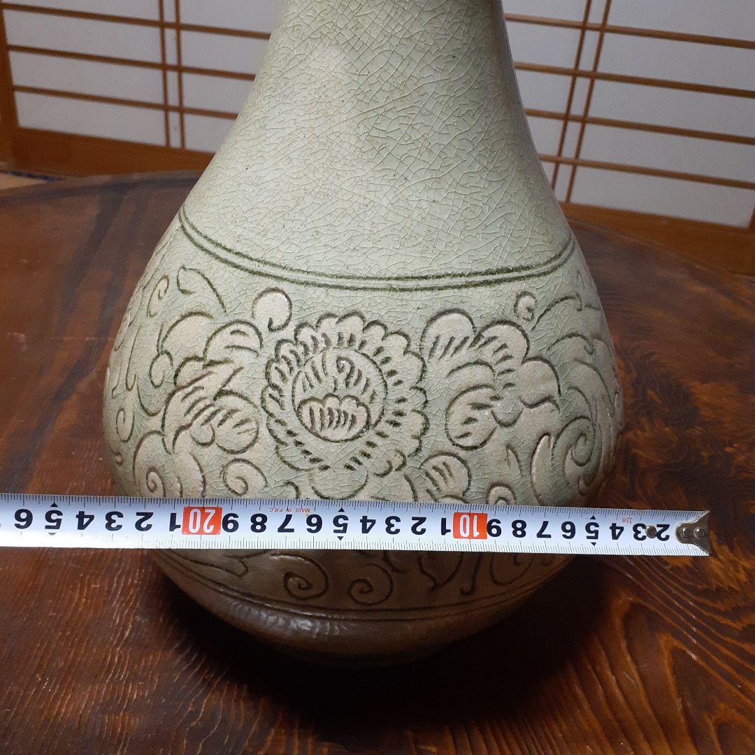 唐時代越州窯大花瓶