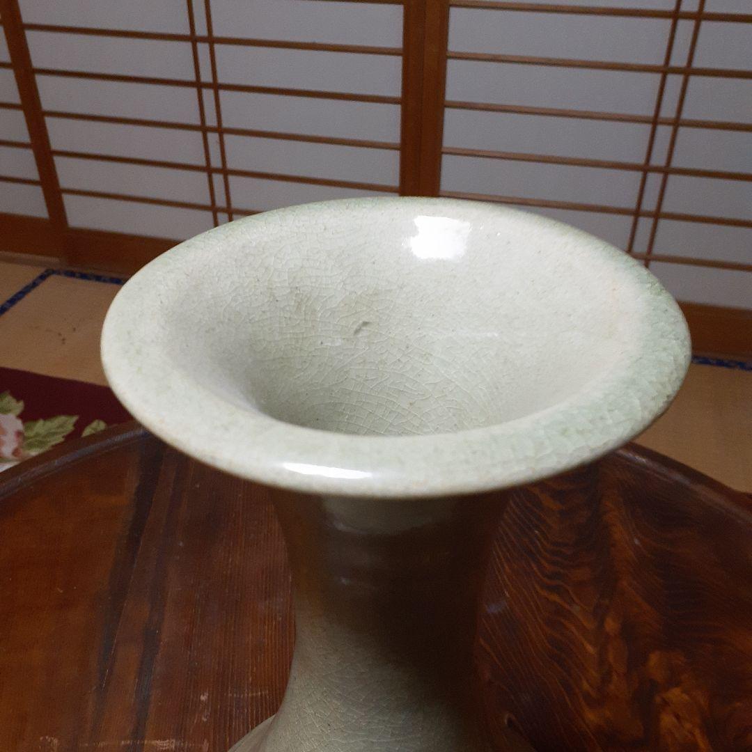 唐時代越州窯大花瓶