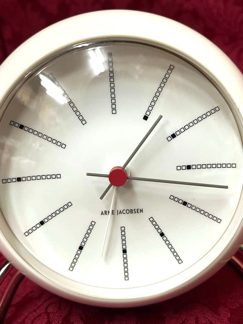 【美品】Arne Jacobsen Bankersアルネヤコブセン 置時計