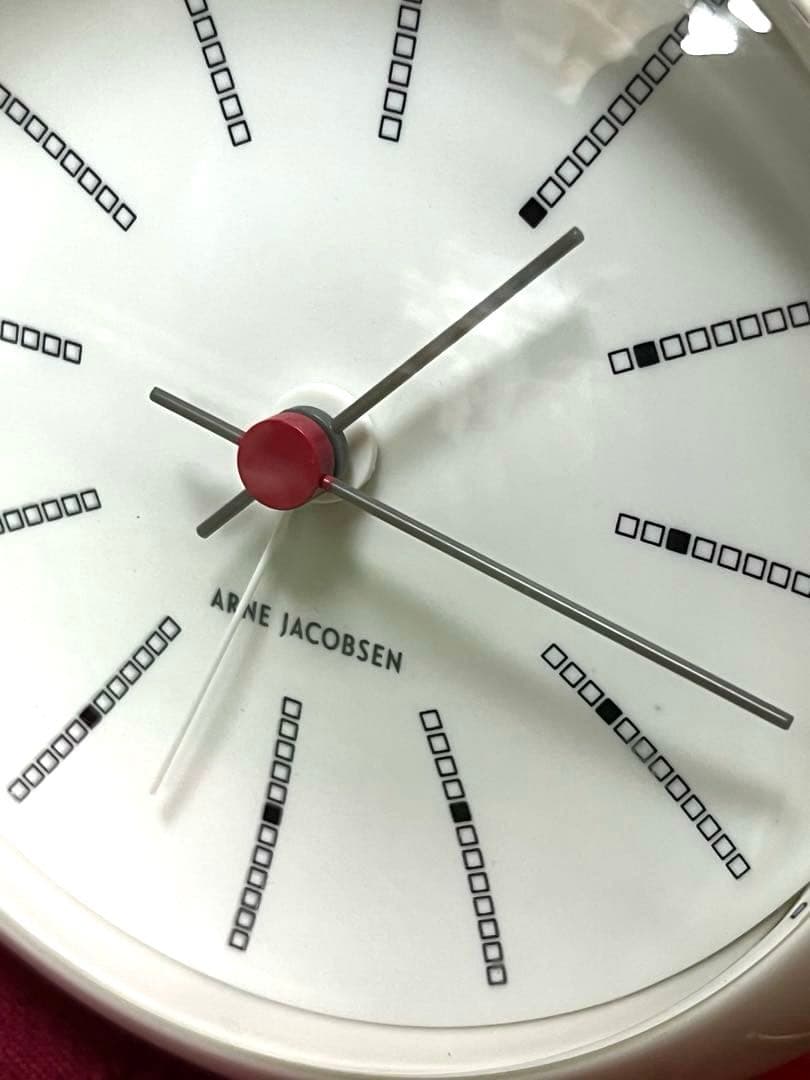 【美品】Arne Jacobsen Bankersアルネヤコブセン 置時計