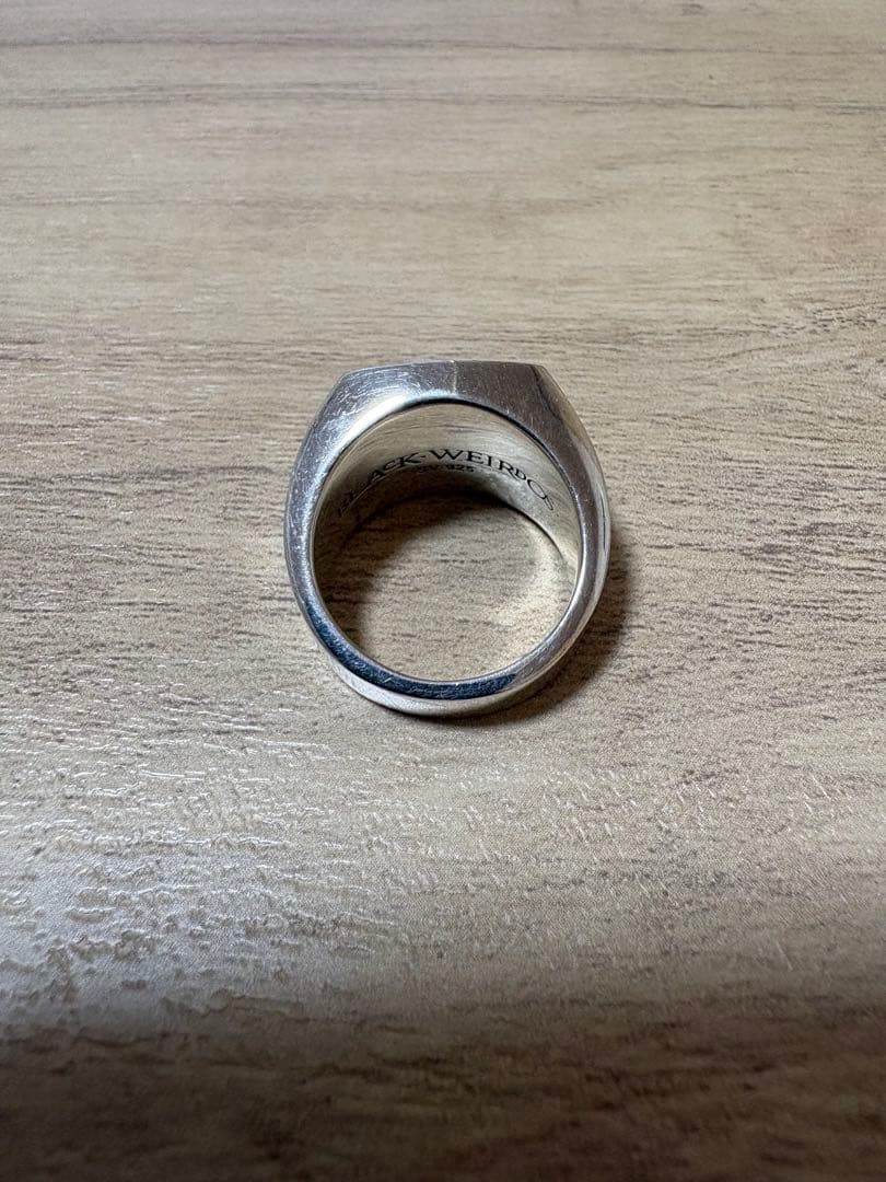 Black Weirdos ブラックウィドー リング Ring 17号